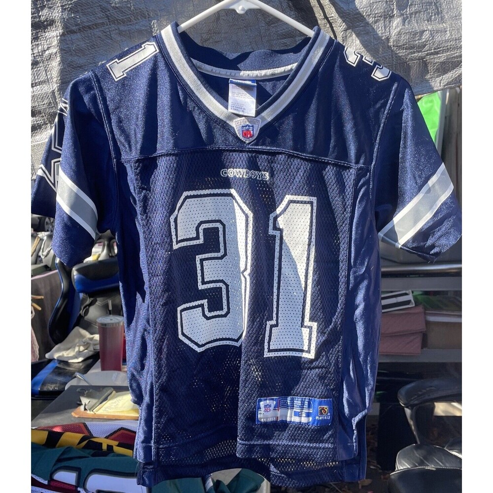 Kids Boys Dallas Cowboys Jersey SMALL Screenprint R Williams Authentic Apparel